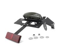 Portatarga Moto Supporto Per BMW Per G310R 2017-2024 Staffa Porta Targa Posteriore Per Moto Luce Coda Tidy Fender Eliminator(GRAY With reflector)