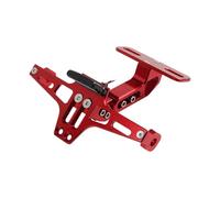 Portatarga Moto Supporto Per SYM Per MAXSYM TL500 Staffa Porta Targa Posteriore Per Moto Tail Tidy Fender Eliminator Light(Red)
