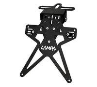 Portatarga Moto Universale CNC Alluminio Regolabile Sottocodone Racing Evo 7