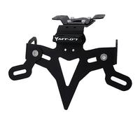 Portatarga Moto Uso adatto for Yamaha MT-07 mt 07 FZ-07 mt07 2013-2021 2014 2018 Staffa di eliminatore del parafango del titolare della targa del motociclo Portatarga Pieghevole(2)