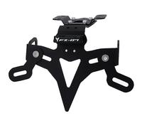 Portatarga Moto Uso adatto for Yamaha MT-07 mt 07 FZ-07 mt07 2013-2021 2014 2018 Staffa di eliminatore del parafango del titolare della targa del motociclo Portatarga Pieghevole(4)