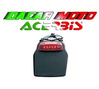 PORTATARGA NERO A LED UNIVERSALE MOTO KAWASAKI HONDA KTM APRILIA DUCATI ACERBIS