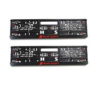 Portatarga originali Audi Sport - 2 pezzi