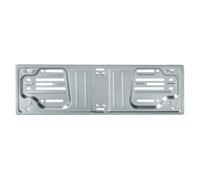 Portatarga anteriore in acciaio UNIVERSALE AUTO RICAMBIO TARGA 375x125 mm LAMPA