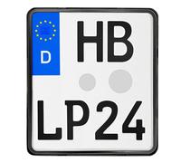 Portatarga per moto, 180 x 200 cm, senza telaio, portatarga per moto, 180 x 200 cm, con materiale di fissaggio