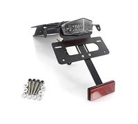 Portatarga Per Moto Per Triumph Per Bonneville T100 SE Per SCRAMBLER Per THRUXTON Kit Di Eliminazione Del Parafango Supporto Per Targa Supporto Targa Moto(Clear)