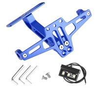 Portatarga per moto Universale Per Kit Eliminator Supporto Per Targa Per Motocicletta Supporto Per Lampada Indicatore Di Direzione Posteriore Accessori Di Ricambio Per L'aggiornamento