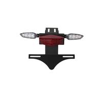 Portatarga Per Surron Per Sur-ron Per Luce Per Bee Per Segway Eliminator Coda Posteriore Tidy Luce Freno A LED Indicatore Direzione Portatarga Supporto Targa(Clear Set 2)