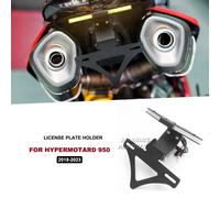 Portatarga Posteriore Breve Universale Per Moto 950 Nero