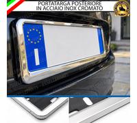 PORTATARGA POSTERIORE PER FERRARI 550 MARANELLO CARBON LOOK FISSAGGIO RAPIDO