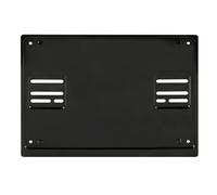 PORTATARGA POSTERIORE QUADRATO IN ACCIAIO SUV FUORISTRADA PER AUTO 310x240 NERO