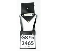 Portatarga Prova per auto Astuccio Porta Targa Prova con Custodia Libretto di Circolazione - 18336