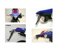 Rg Racing Yamaha Dt 125 74-06 Lp0055bk License Plate Holder Argento