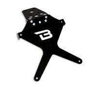 PORTATARGA RECLINABILE REGOLABILE ALLUMINIO BARRACUDA YAMAHA R6 2006-2016