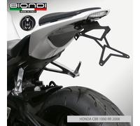BIONDI Portatarga Regolabile con Luce e Stop per Honda-CBR 1000 RR dal 2008 Fino al 2009