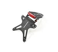 PORTATARGA REGOLABILE ENDURO MOTARD UNIVERSALE con faro frecce e catadiottro