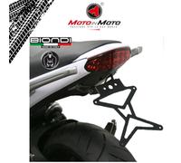 Portatarga Regolabile In Acciaio Per kawasaki Er-6n 2009 2010 2011