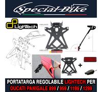 KIT PORTA TARGA DUCATI Panigale 1299 15-16 LIGHTECH KTARDU109