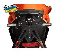 Portatarga Regolabile +Luce LIGHTECH KTARKT112 KTM Super Duke 1390 R/R EVO 24-25