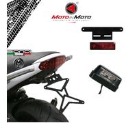 Portatarga Regolabile Luce Targa E Catadiottro Per Kawasaki Er6-N 2009 2010 2011