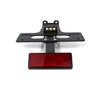 Portatarga Regolabile Per Royal Per Enfield Per Hunter 350 2022 2023 2024 2025 Kit Eliminazione Parafango Posteriore Supporto Per Targa Per Moto Porta Targa Moto(With Reflector)
