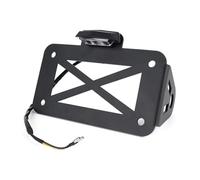 Portatarga Regolabile Per Sportster Per Bobber Per Chopper Supporto Per Staffa Targa Con Montaggio Laterale Registrazione Moto Modificata