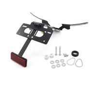 portatarga regolabile Staffa Porta Targa Per Luce Per LED Per Royal Per Enfield Per Himalayan 450 2024 Kit Eliminazione Parafango Posteriore Per Moto Tidy(With Reflector)