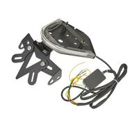 portatarga scooter Compatibile Con S1000RR 2019-2022 Gli Accessori Per Moto Supporto Per Targa Wave Taillight Indicatori Di Direzione Staffa Per Targa Luminosa(Transparent)