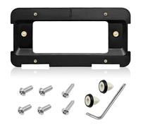 Portatarga Supporto per telaio targa posteriore adatto per Mini Cooper 2002-2019 Adatto per BMW 323i 328i 528i Serie 1/2/3/5/6/X Porta Targa Auto