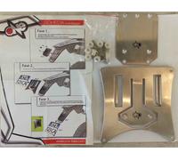 Portatarga Moto Enduro estraibile universale smontabile rapido HONDA HM