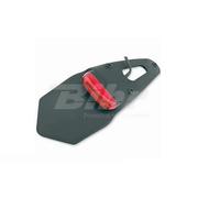 Portatarga universale Enduro rosso 5 LEDs