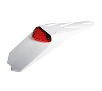 PORTATARGA UNIVERSALE FANALINO INCLUSO MOTO MANTIS WHITE CON KIT MONTAGGIO