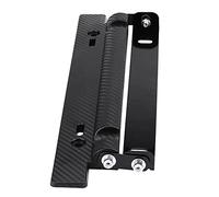 Portatarga Universale In Fibra Di Carbonio Regolabile A 180 Gradi Leggero Resistente Per Auto Anteriore E Posteriore Facile Da Installare Senza Fori