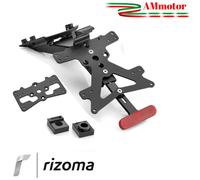 Portatarga Yamaha MT 09 2019 Rizoma Regolabile Omologato Moto Sottocodone Luce