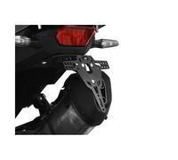 Portatarga Zieger Pro nero con luce targa LED per Honda 18-19 CRF 1000 L Afri...