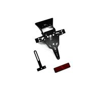 Portatarga Zieger Pro nero con luce targa LED per Kawasaki 04-05 ZX-10R