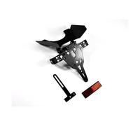 Portatarga Zieger Pro nero con luce targa LED per Kawasaki 12-16 Versys 1000