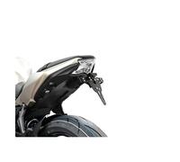 Portatarga Zieger Pro nero con luce targa LED per Kawasaki 17-19 Z 650