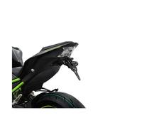 Portatarga Zieger Pro nero con luce targa LED per Kawasaki 17-19 Z 900