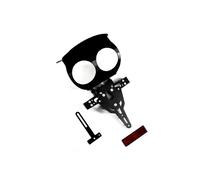 Portatarga Zieger Pro nero con luce targa LED per Suzuki 06-11 GSR 600