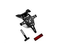 Portatarga Zieger Pro nero con luce targa LED per Suzuki 08-10 GSX-R 600 / 750