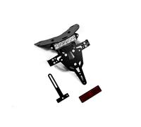 Portatarga Zieger Pro nero con luce targa LED per Suzuki 09-15 SFV 650 Gladius