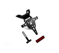Portatarga Zieger Pro nero con luce targa LED per Suzuki 11-18 GSX-R 600 / 750