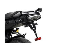 Portatarga Zieger Pro nero con luce targa LED per Yamaha 15-19 MT-09 Tracer