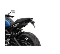 Portatarga Zieger Pro nero con luce targa LED per Yamaha 16-18 XSR 900