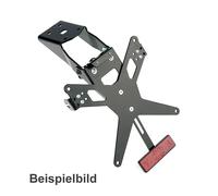 Portatarga Zieger X-Line7 universale montaggio sotto il parafango