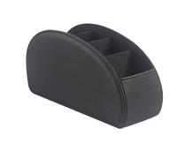 Portatelecomando con 5 tasche, grande for TV, DVD, chiavetta 4K e comandi Blu-ray, spazio for penne(Black,L)