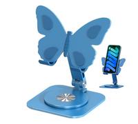 Portatelefono da scrivania - Pieghevole Regolabile con Design a Farfalla per Decorazione Tavolo | Supporto a farfalla per cellulare da scrivania,per Camera da Soggiorno Ufficio Scuola Appartamento Dor