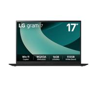 LG Gram 17Z90T-G.AD88B Portatile 17 Pollici, WQXGA IPS, Intel Core Ultra7, 32 GB RAM, 1 TB SSD, 1.350 g, Antiriflesso, Batteria fino a 20 ore, Windows 11, Nero