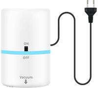 Portátil - Pompa elettrica per sacchetti sottovuoto, pompa ad aria elettrica per sacchetti a compressione sottovuoto, 35 W, 220 V, pompa a vuoto con 4,2 kPa ultra aspirazione per sacchetti sottovuoto